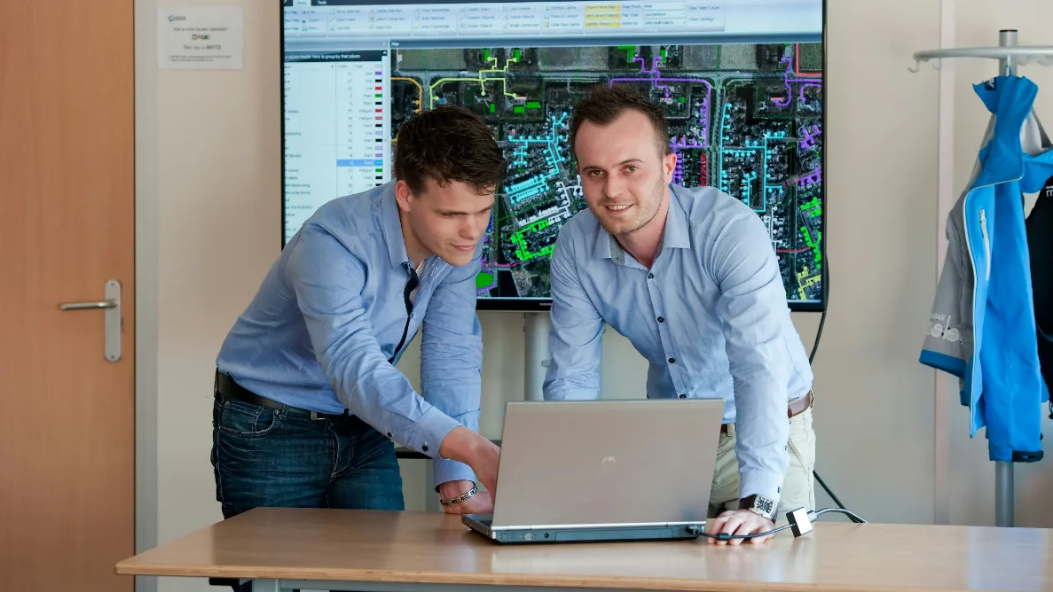 Team Working in the System Room